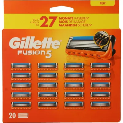 Gillette Fusion Manual Blades Big Pack 20 Count
