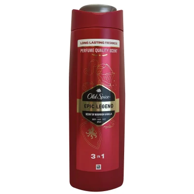 Old Spice shower gel + shampoo 400 ml. Epic legend 3 in 1.
