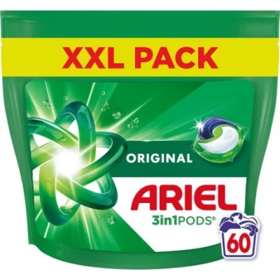 Ariel 3in1 Pods Original 60 Count