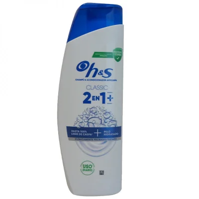 H&S shampoo 300 ml. Anti-dandruff classic clean 2 in 1.