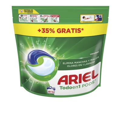 Ariel Detergent Tablets All In One Original 60 Count