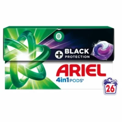 Ariel 4in1 Pods+ Black 26 Count