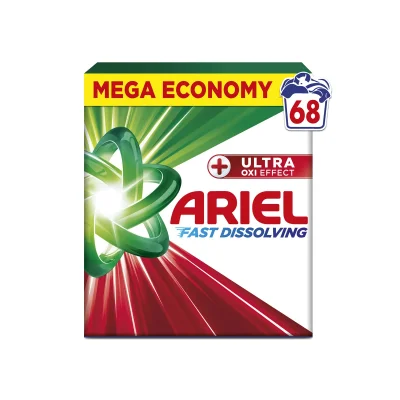 Ariel powder plus Oxi 3.74kg 68WL BOX