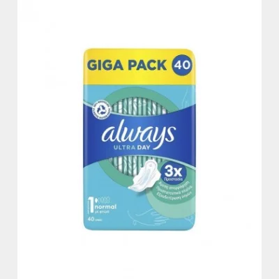 ALWAYS ΣΕΡΒΙΕΤΕΣ GIGA PACK ULTRA NORMAL 40Τ