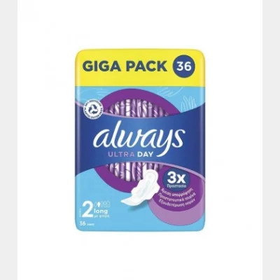 ALWAYS ΣΕΡΒΙΕΤΕΣ GIGA PACK ULTRA LONG 36Τ