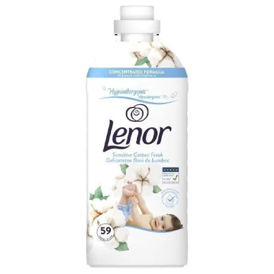LENOR FABRIC SOFTENER 59w 1239ml SENSITIVE