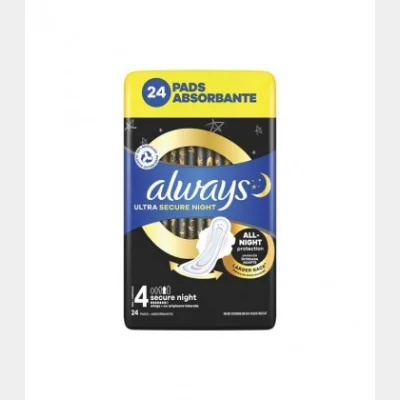 ALWAYS ΣΕΡΒΙΕΤΕΣ GIGA PACK ULTRA SECURE NIGHT 24Τ