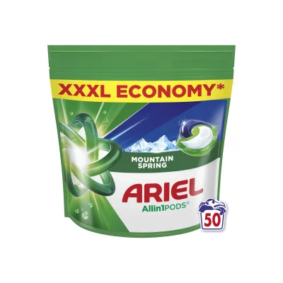 Ariel All-in-1 Pods Mountain Spring 50 Count