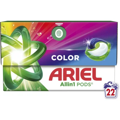 Ariel Pods All-in-1 Color Laundry Capsules 22 Count