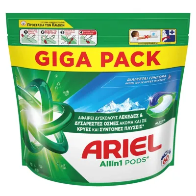 ARIEL PODS ALL in 1 60pcs ALPINE