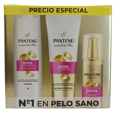 Pantene pack curly shampoo 325 ml. + Conditioner 275 ml. + Curl defining 145 ml.