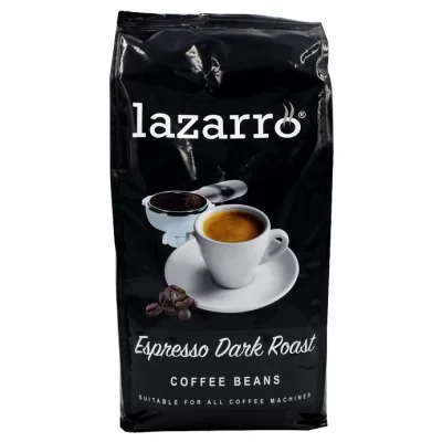 Lazarro Espresso Dark Roast Coffee Beans 1000g