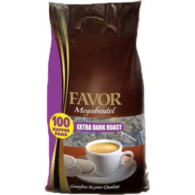 Favor Extra Dark Roast 100 Pods 7g