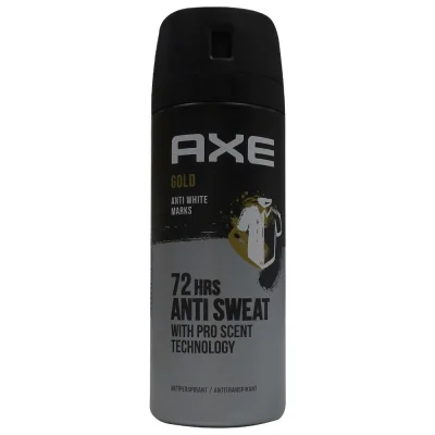 AXE deodorant bodyspray 150 ml. Dry gold.