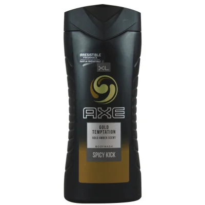 AXE gel 400 ml. Gold Temptation Spicy kick.