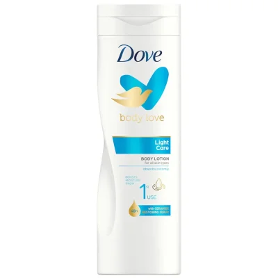 Dove body lotion 400ml Light Care