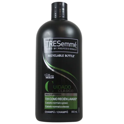 Tresemmé shampoo 810 ml. Classic care with micellar technology.