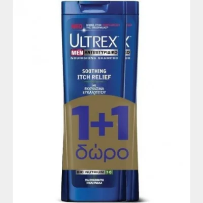ULTREX ΣΑΜΠΟΥΑΝ ΑΝΔ.ΕΥΑΙΣΘΗΤΗ ΕΠΙΔ/ΔΑ 360ml (SOOTHING ITCH)