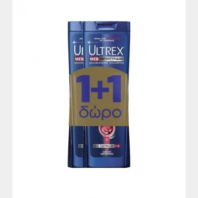 ULTREX ΣΑΜΠΟΥΑΝ&COND.ΑΝΔ.ΞΗΡΟΔΕΡΜΙΑ 360ml (DRY SCALP 2ΙΝ1)