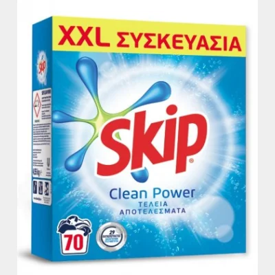 SKIP ΣΚΟΝΗ ΠΛΥΝΤΗΡΙΟΥ 70M CLEAN POWER 4.55kg