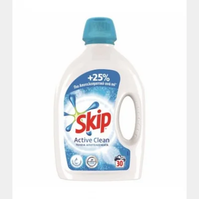 SKIP ΥΓΡΟ 30Μ ACTIVE CLEAN 5X1.5lt