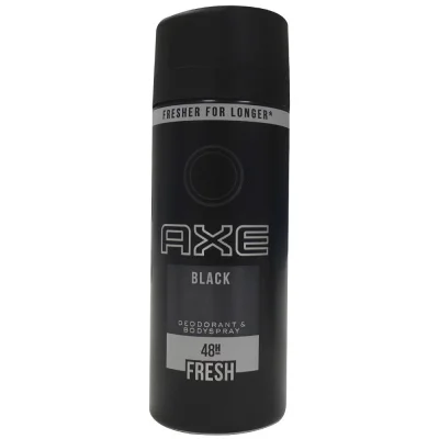 AXE deodorant bodyspray 150 ml. Fresh Black.