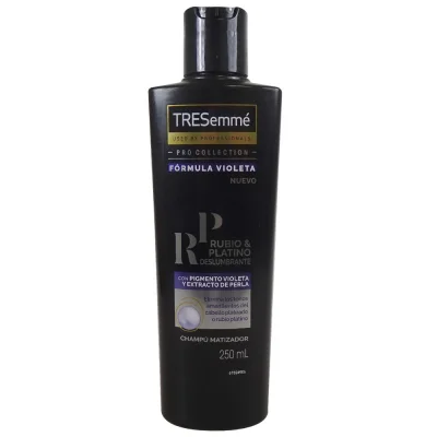 Tresemmé shampoo 250 ml. Platinum & blonde.