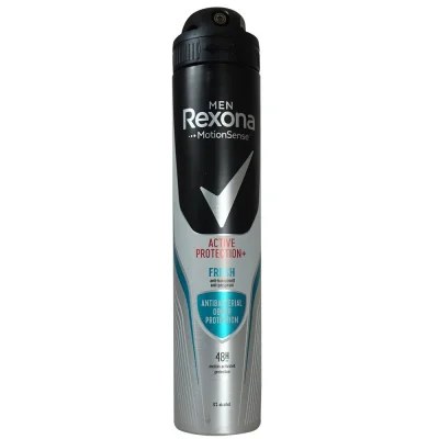 Rexona deodorant spray 200 ml. Men active protection fresh antibacterial.