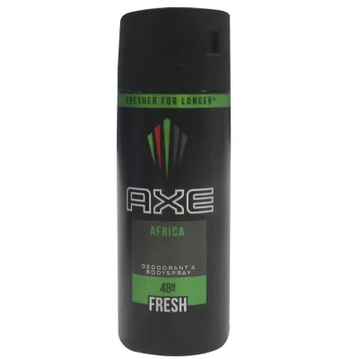 AXE deodorant bodyspray 150 ml. Fresh África.