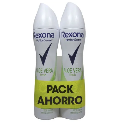 Rexona deodorant spray 2X200 ml. Aloe Vera fresh.