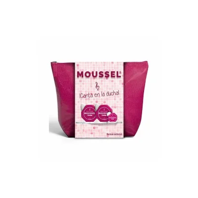 Moussel toiletry bag 2X600 ml. + gel 60 ml. Original.