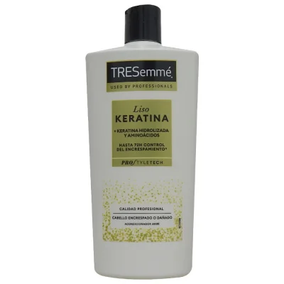 Tresemme conditioner 685 ml. Smooth keratin with Marula oil.