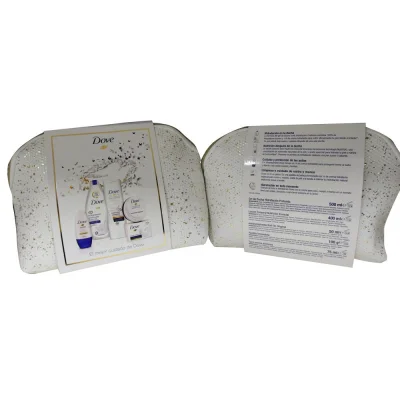 Dove toiletry bag 500 ml. + body lotion 400 ml. + roll-on 50 ml. + soap 100 gr. + cream 75 ml.