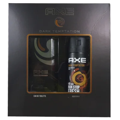 AXE pack Dark Temptation deodorant 150 ml. + cologne 50 ml.