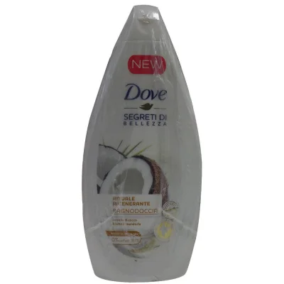 Dove bath gel 3x450 ml Coconut.