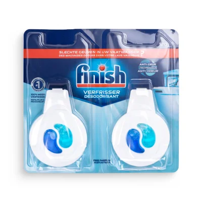Finish Dishwasher Freshener Odor Stop Regular 2x4ml