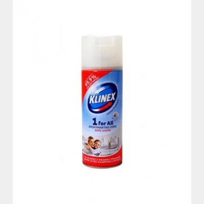 KLINEX SPRAY ΑΠΟΛΥΜΑΝΤΙΚΟ 1 FOR ALL COTTON FRESHNESS 400ml
