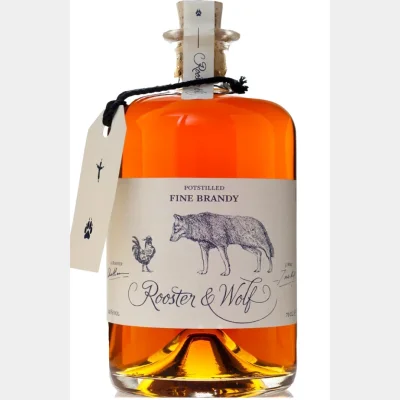 Rooster and Wolf Fine Brandy 40% 70cl
