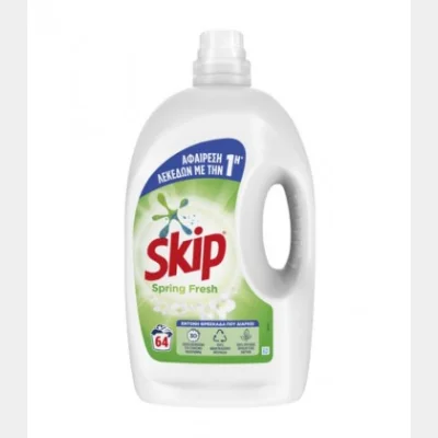 SKIP ΥΓΡΟ ΠΛΥΝΤΗΡΙΟΥ SPRING FRESH 64Μ 2X3,2lt