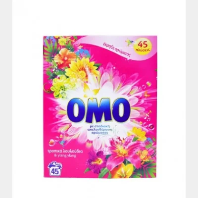 WASHING MACHINE POWDER 45M TROPICAL FLOWERS 2,520kg