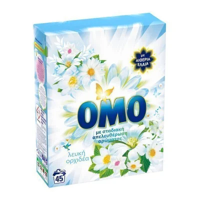 OMO LAUNDRY POWDER DETERGENT 45w 2,520kg WHITE ORCHID