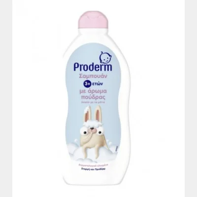 PRODERM KIDS SHAMPOO 500ml TALC SCENT