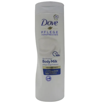 Dove body lotion 400 ml. Essential dry skin.