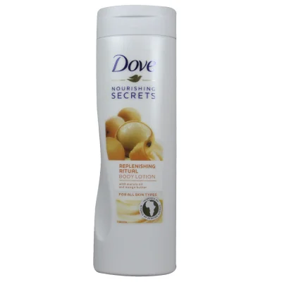 Dove body lotion 400 ml. Mango butter & marula oil.