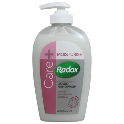 Radox liquid handwash 250 ml. Anti-bacterial moisturise with camomile & jojoba oil.