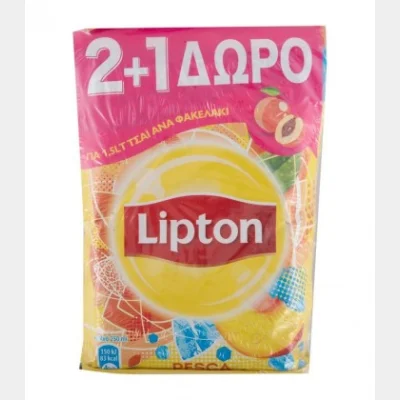 LIPTON ICE TEA ΡΟΔΑΚΙΝΟ ΦΑΚΕΛΟΣ (25gr +1)