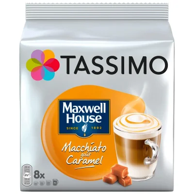 Tassimo Maxwell House Latte Macchiato Caramel 8 pack