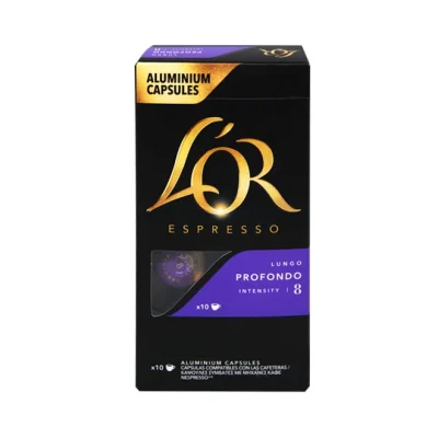 LOR espresso PROFONDO LUNGO 52g - (10 caps - intensity 8)