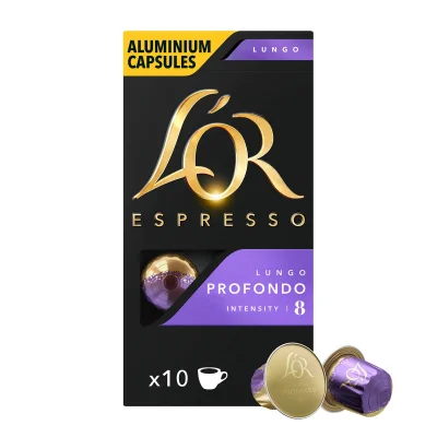 L'OR Espresso Lungo Profondo Capsules 10 Count