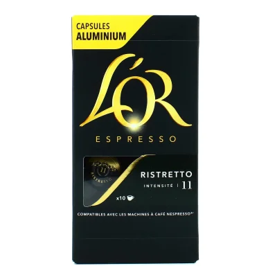 L'OR Espresso Ristretto Capsules 10 Count